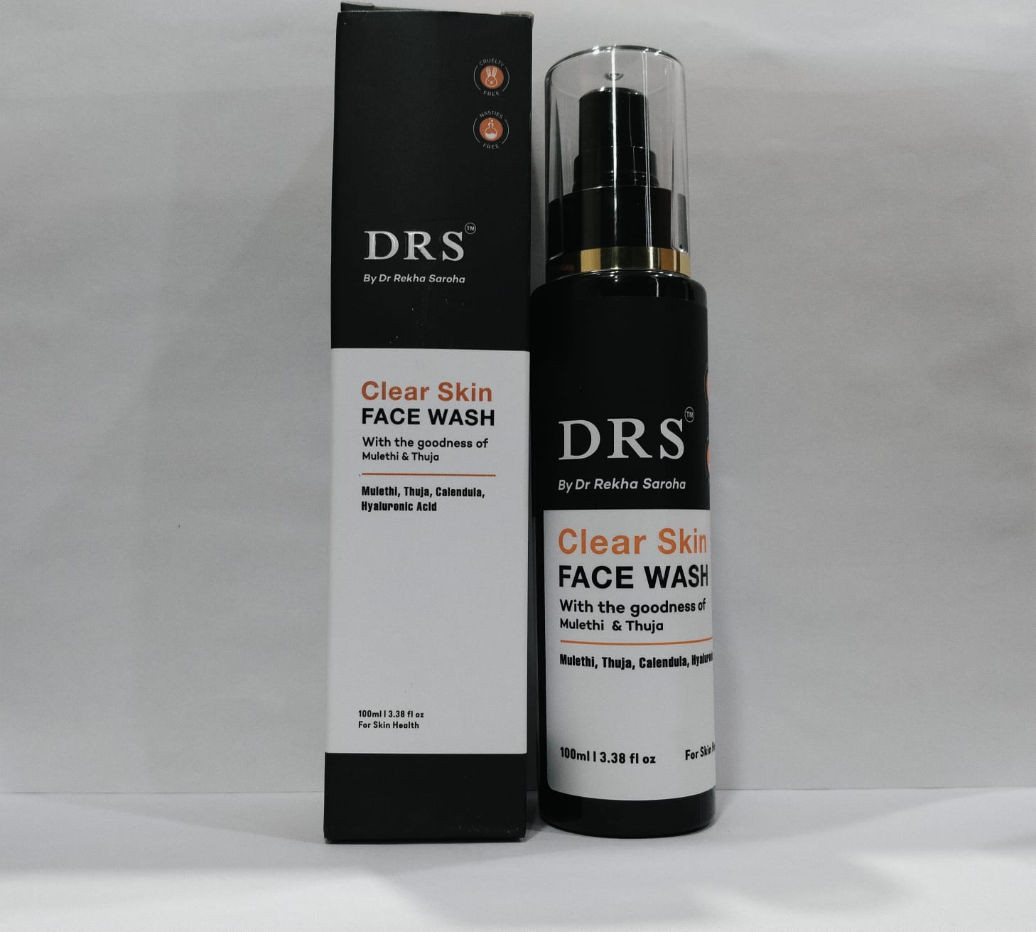 DRS Skin Face Wash with Mulethi, Thuja & Hyaluronic Acid - 100ml